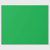 Papier Cadeau Chroma couleur clé vert (Plat)