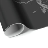 Papier Cadeau Chrome comme Scorpio Zodiac Symbole sur Hevelius (Coin rond)