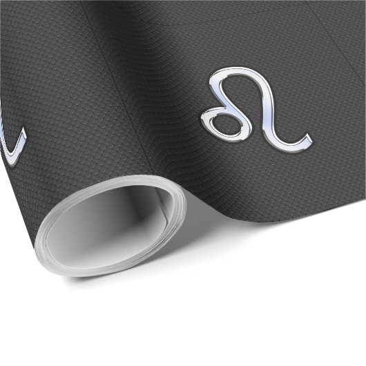 Papier Cadeau Chrome moderne comme Leo Connexion peau de serpent (Coin rond)