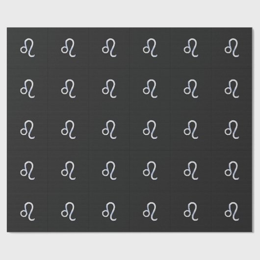 Papier Cadeau Chrome moderne comme Leo Connexion peau de serpent (Plat)