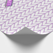 Papier Cadeau Chrome style Crystal Pink Ribbon Awareness Knit (Coin)