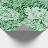 Papier Cadeau Chrysanthemum Green, William Morris (Coin)