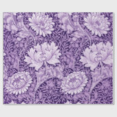 Papier Cadeau Chrysanthemum Purple, William Morris (Plat)