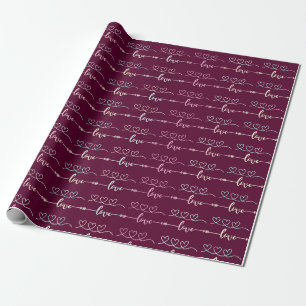 Papier Cadeau Chuchotements d'amour