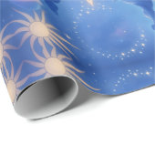 Papier Cadeau Chuchotements de la Lune (Coin rond)