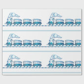 Papier Cadeau Chugga Chugga Choo Choo Papier d'enveloppement pou (Plat)