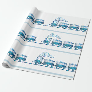 Papier Cadeau Chugga Chugga Choo Choo Papier d'enveloppement pou