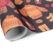 Papier Cadeau Chute confortable (Coin rond)