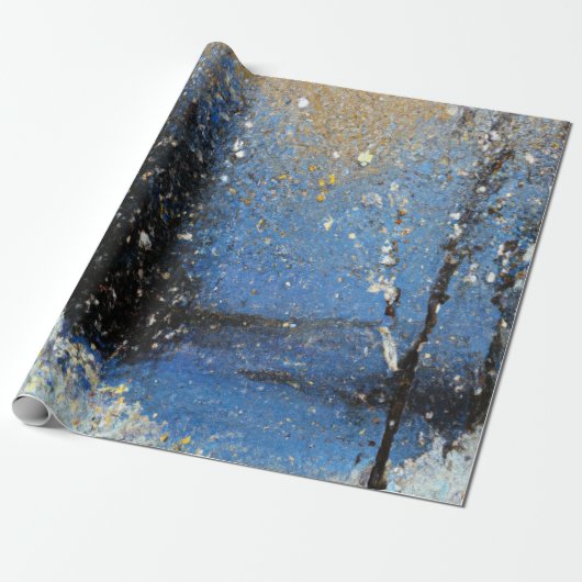 Papier Cadeau Chute de neige (Déroulé)