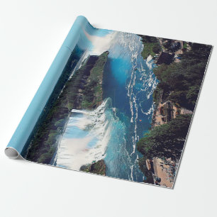 Papier Cadeau CHUTES NIAGARA - voir