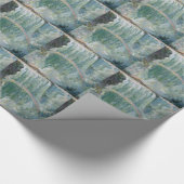 Papier Cadeau Chutes vintages du Niagara (Coin)