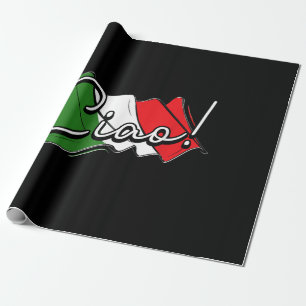 Papier Cadeau Ciao ! - Scooter Venise italien et européen et La