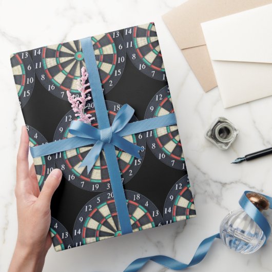 Papier Cadeau Cible de flechettes électronique (Cadeaux)