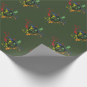 Papier Cadeau Cible de l'Armée de terre (Coin)