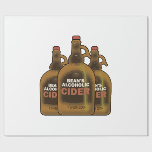 Papier Cadeau Cidre de haricot
