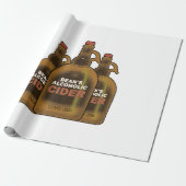 Papier Cadeau Cidre de haricot (Déroulé)