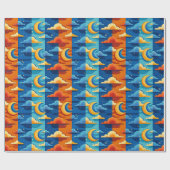 PAPIER CADEAU CIE NUAGES DE NUIT (Plat)
