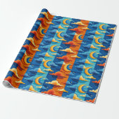PAPIER CADEAU CIE NUAGES DE NUIT (Déroulé)