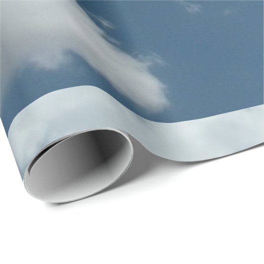 Papier Cadeau Ciel (Coin rond)