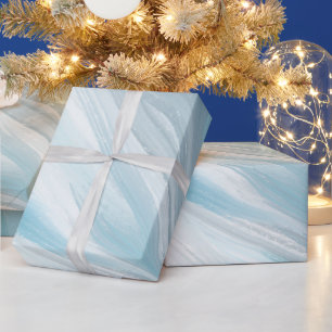 Papier Cadeau Ciel bleu et nuages Abstraits