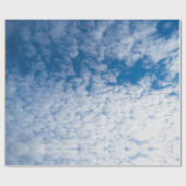 Papier Cadeau Ciel couvert (Plat)