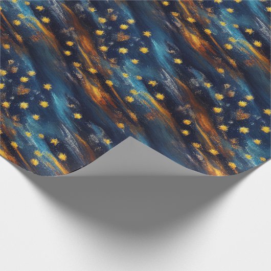 Papier Cadeau Ciel des étoiles (Coin)