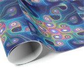 Papier Cadeau Ciel du chaman (Coin rond)