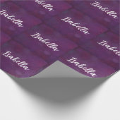 Papier Cadeau Ciel étoilé violet (Coin)