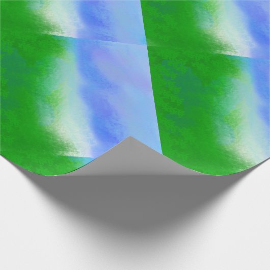 PAPIER CADEAU CIEL MODERNE BLEU (Coin)