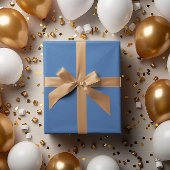 Papier Cadeau Ciel Nice - Rouleau de papier à enveloppement bleu