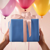 Papier Cadeau Ciel Nice - Rouleau de papier à enveloppement bleu