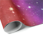 Papier Cadeau Ciel nocturne (Coin rond)