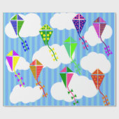 Papier Cadeau Ciels de printemps (Plat)