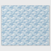Papier Cadeau Cieux bleus Nuages (Plat)