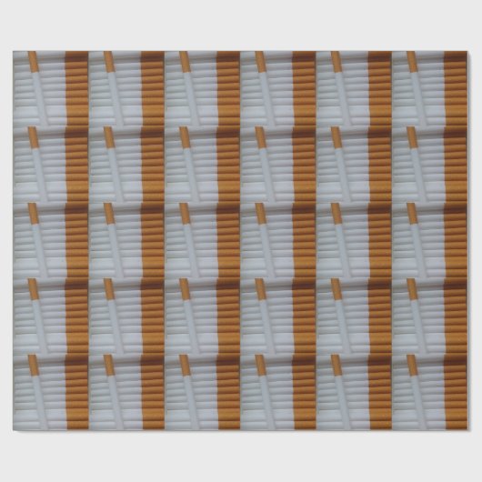 Papier Cadeau Cigarettes vides groupées ensemble (Plat)