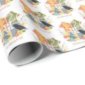 Papier Cadeau Cimier HOGWARTS™ (Coin rond)