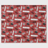 Papier Cadeau Cinéma Cute (Plat)