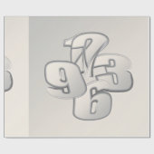 Papier Cadeau Cinq minutes de retour (Plat)