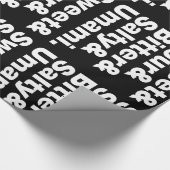 Papier Cadeau Cinq saveurs de base (Coin)