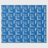 Papier Cadeau Cinquante et fabuleux (Plat)