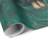 Papier Cadeau Circe Invidiosa John William Waterhouse (Coin rond)