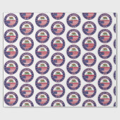 Papier Cadeau circle design, (Plat)