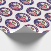 Papier Cadeau circle design, (Coin)