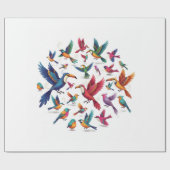 Papier Cadeau Circle of Flight - Harmony in Motion (Plat)