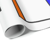 Papier Cadeau Circuits de Bauhaus (Coin rond)