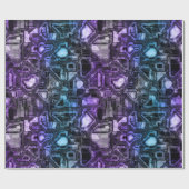 Papier Cadeau circuits gemstone - astro shadow : (Plat)