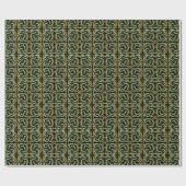 Papier Cadeau Circular, Linear And Tapered Shapes Abstract Art (Plat)