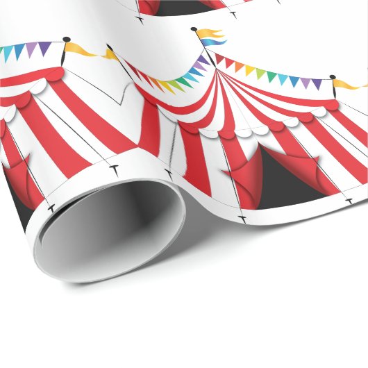 Papier Cadeau CircusTent (Coin rond)