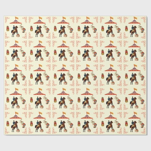 Papier Cadeau Cirque (Plat)
