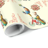 Papier Cadeau Cirque (Coin rond)